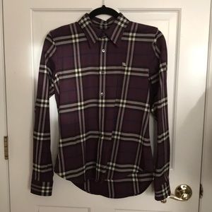 Burberry shirt size xs